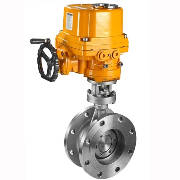 Electric Triple Eccentric Butterfly Control Valve